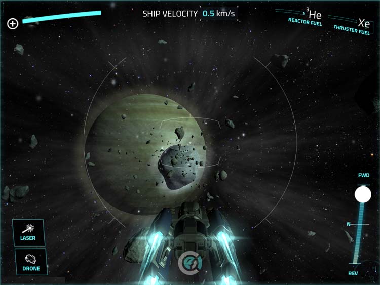 At Play in the Cosmos Comet Flight Image