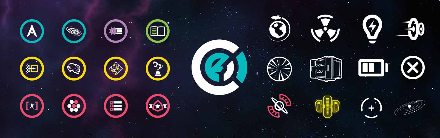 At Play in the Cosmos Icon Set