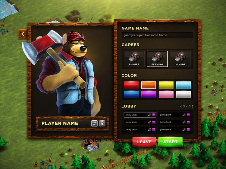 Econauts UI Screenshot