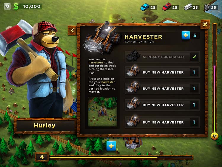 Econauts UI Screenshot