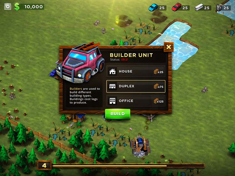 Econauts UI Screenshot